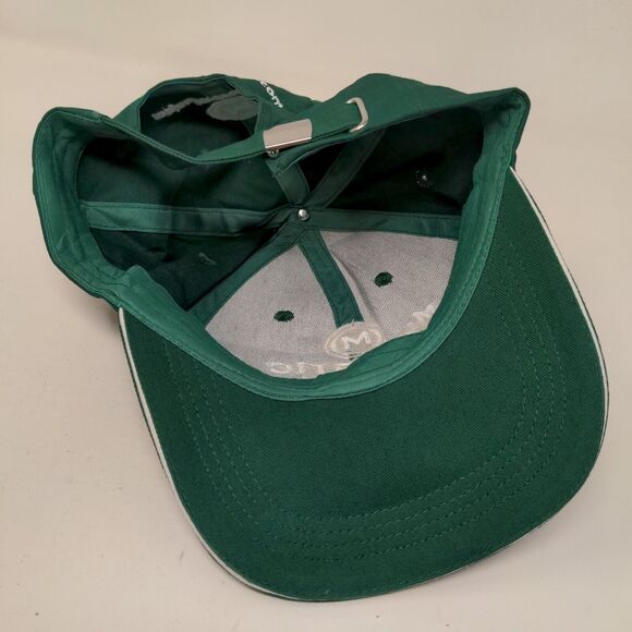 Majestic Colonial Punta Cana Slideback Hat Green One Size Embroidered - Picture 6 of 6